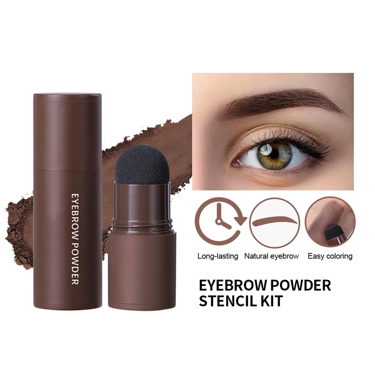Eyebrow Stamp Stencil Kit