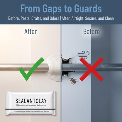 6 Pack Moldable Sealant Clay