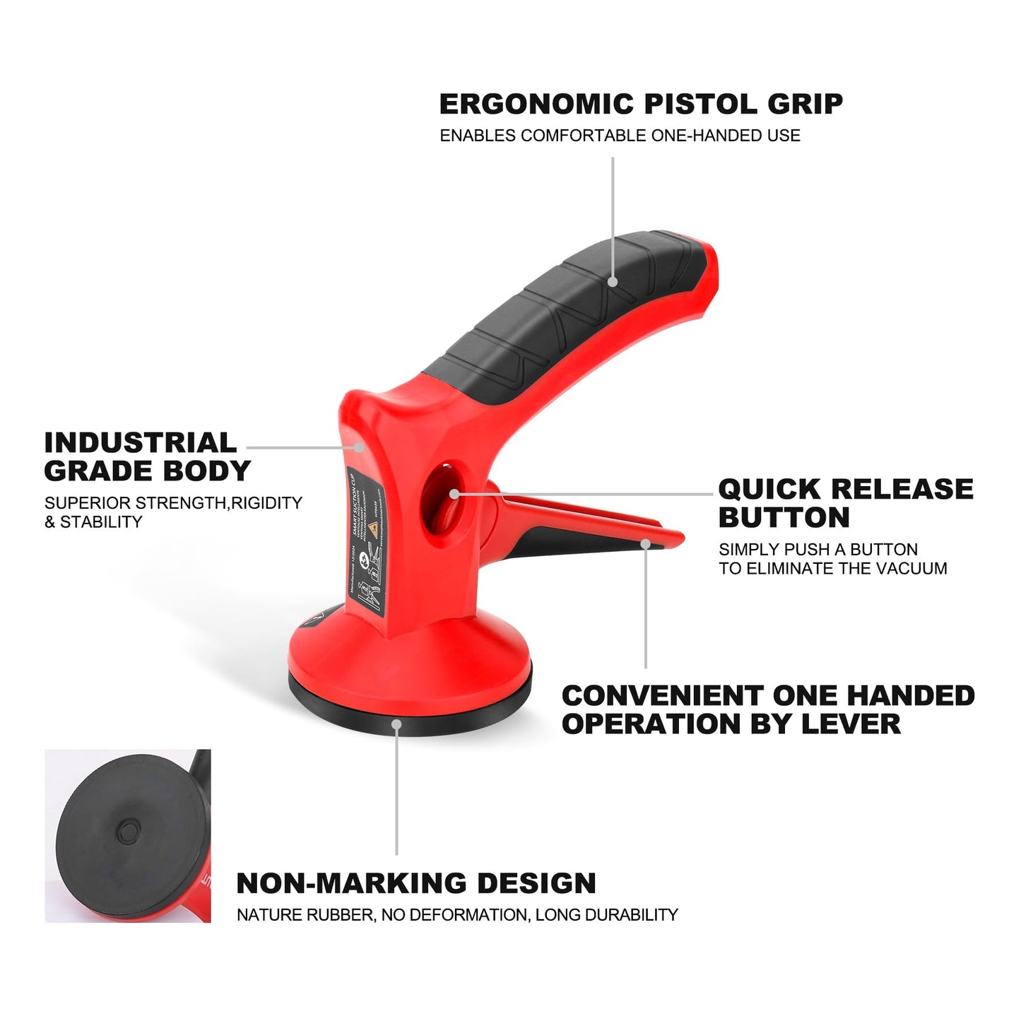 Pistol Grip Suction Cup