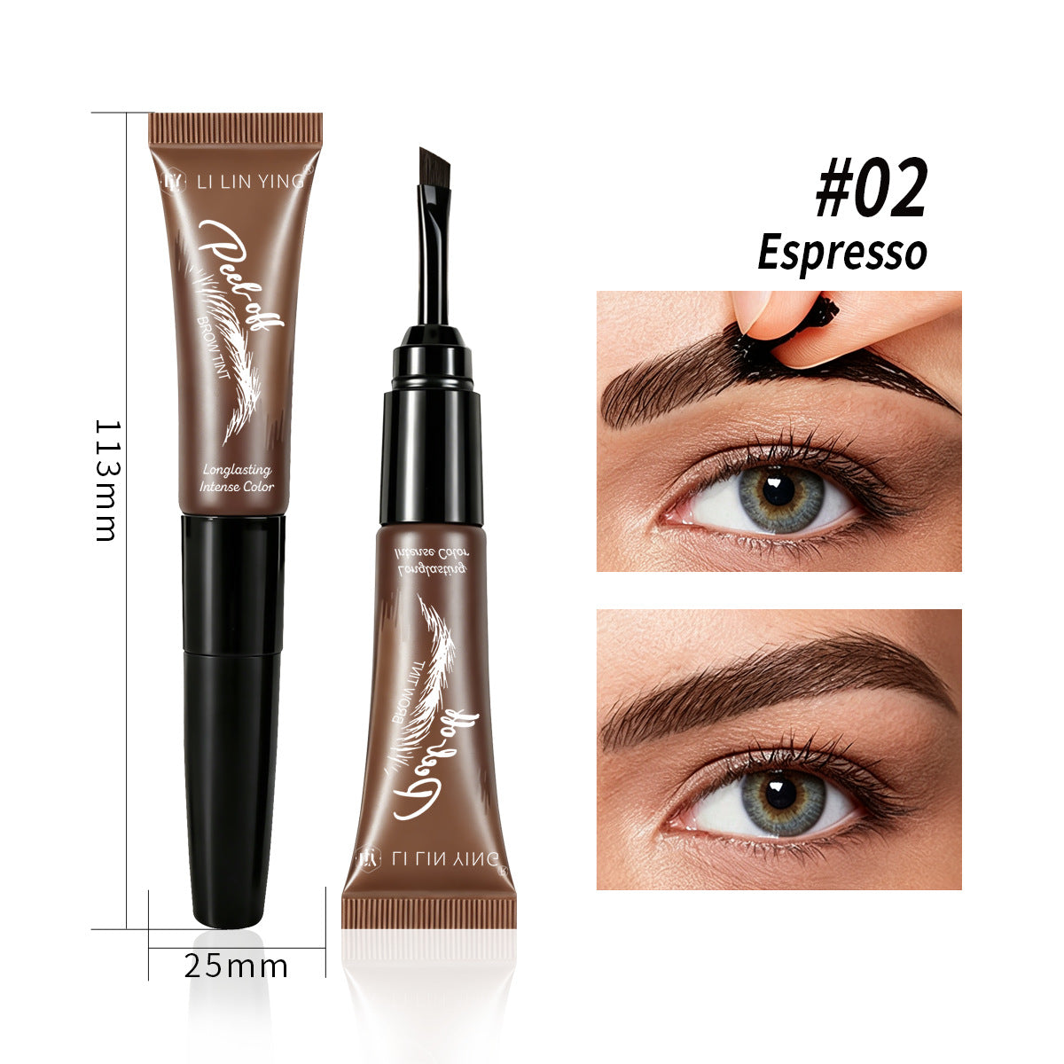 Peel Off Eyebrow Gel Sweatproof & Waterproof Brow Gel
