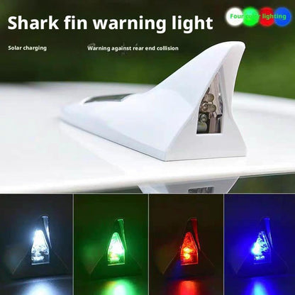 Shark Fin Solar Warning Light for Car