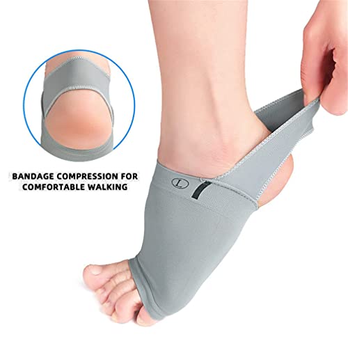 Upgrade Metatarsal Compression Arch Support Sleeves with Gel Pad Inside