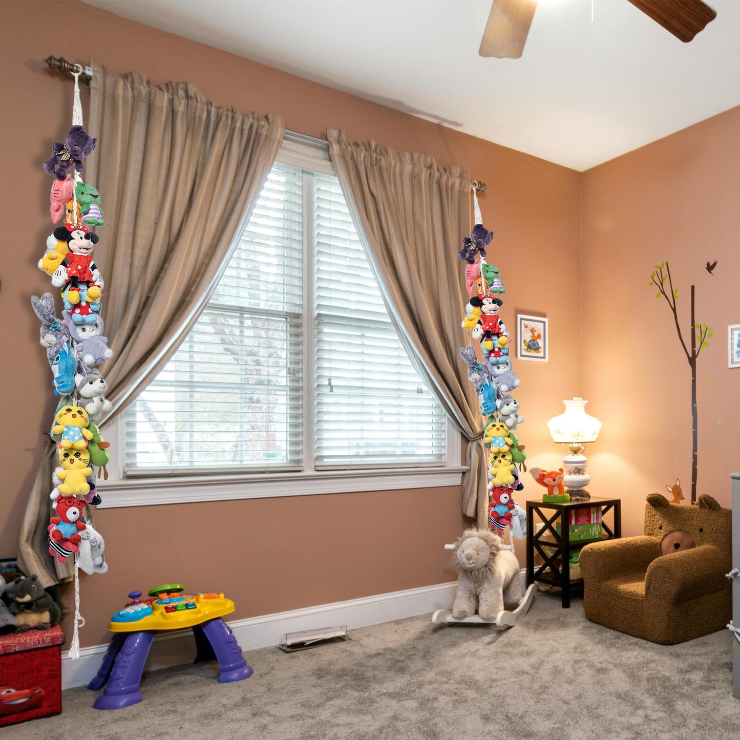 2 Pack Stuffed Animal Organizer Chain