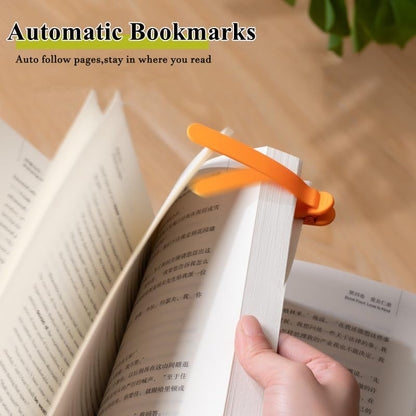 6pcs Silicone Automatic Bookmark