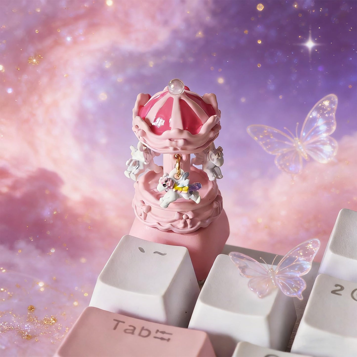 Cute Carousel Keycap