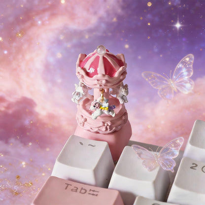 Cute Carousel Keycap