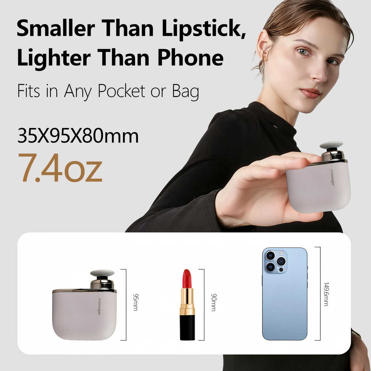 Portable Handheld Muscle Massager