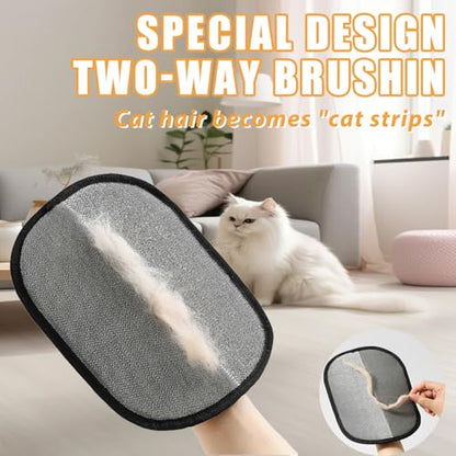 Pet Hair Removal Glove for Cats & Dogs