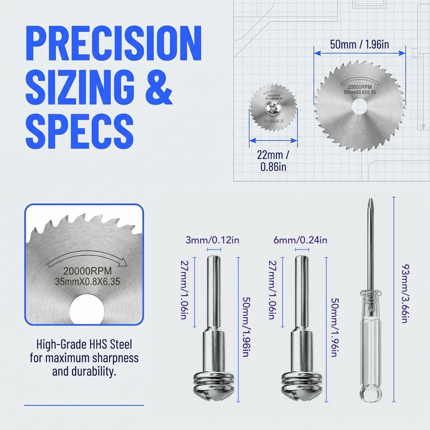 Drill Cutting Wheel Saw 8 Piece