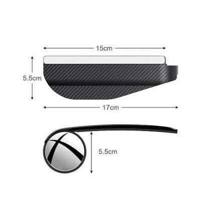 Wide Angle Mirror Rain Guard HD