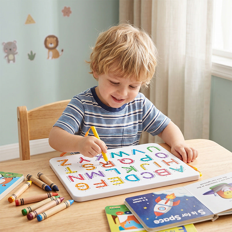 Magnetic Alphabet Tracing Board