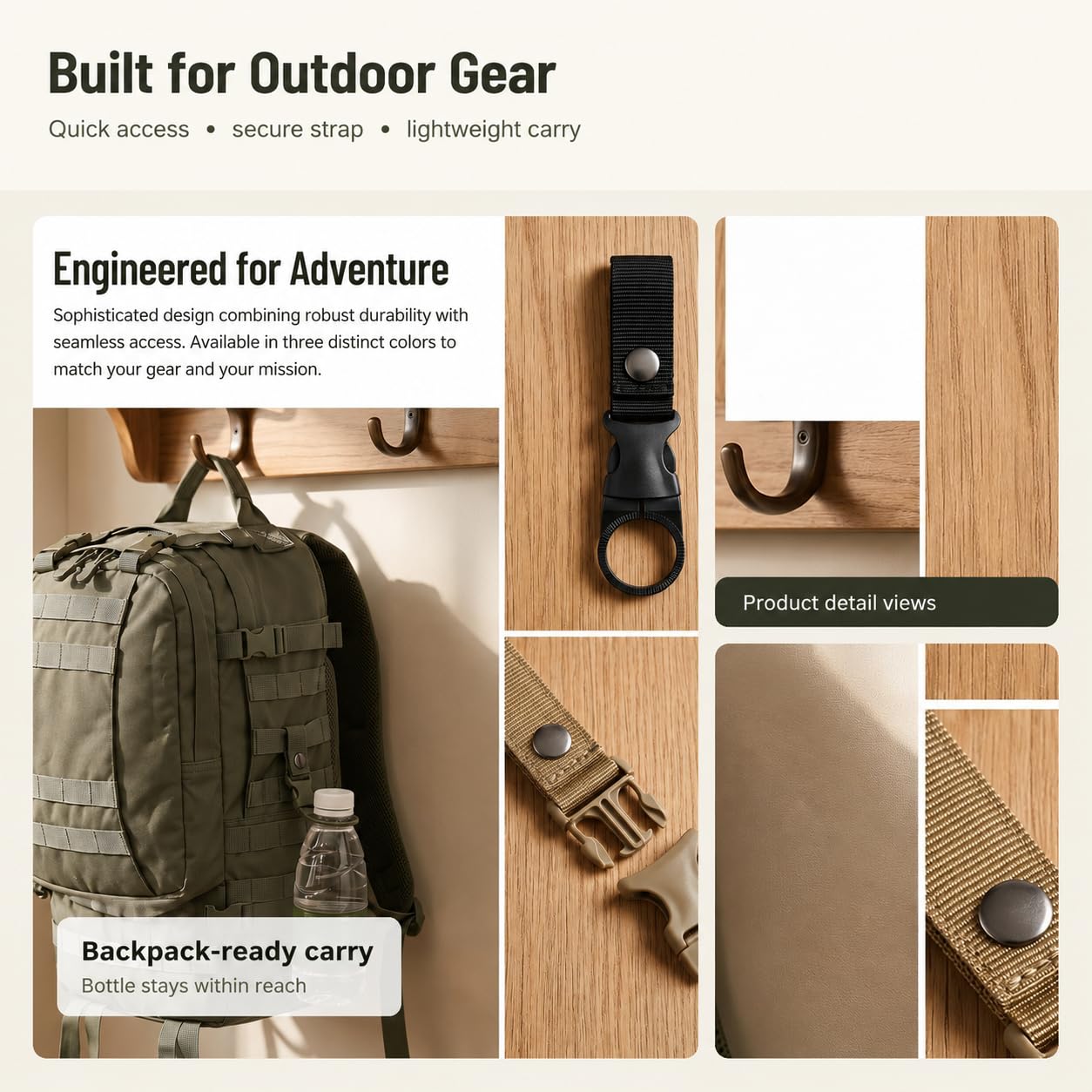 4 PCS Water Bottle Holder