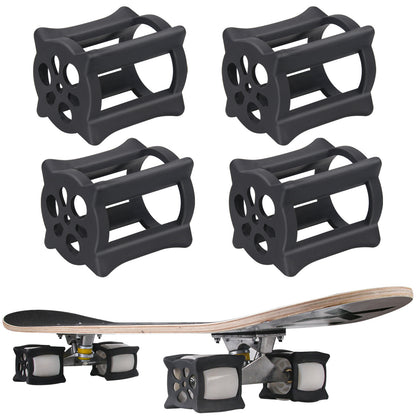 Set of 4 Scooter Wheel Stabilizers/Trainers for Practicing Ollies