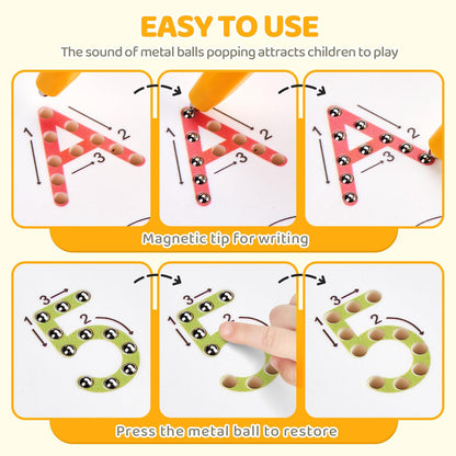 Magnetic Alphabet Tracing Board