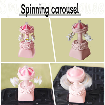 Cute Carousel Keycap