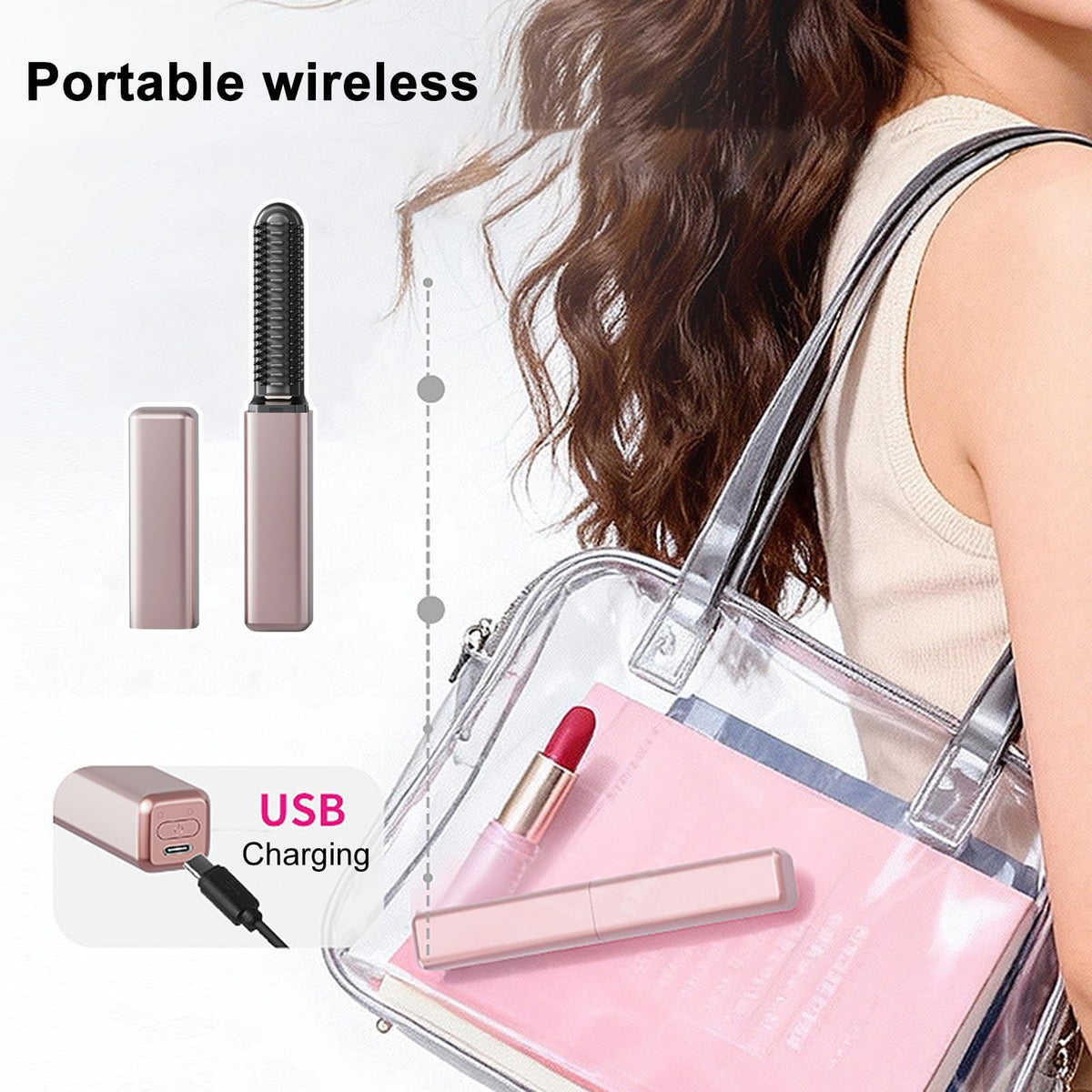 Mini Hair Straightener for Bangs
