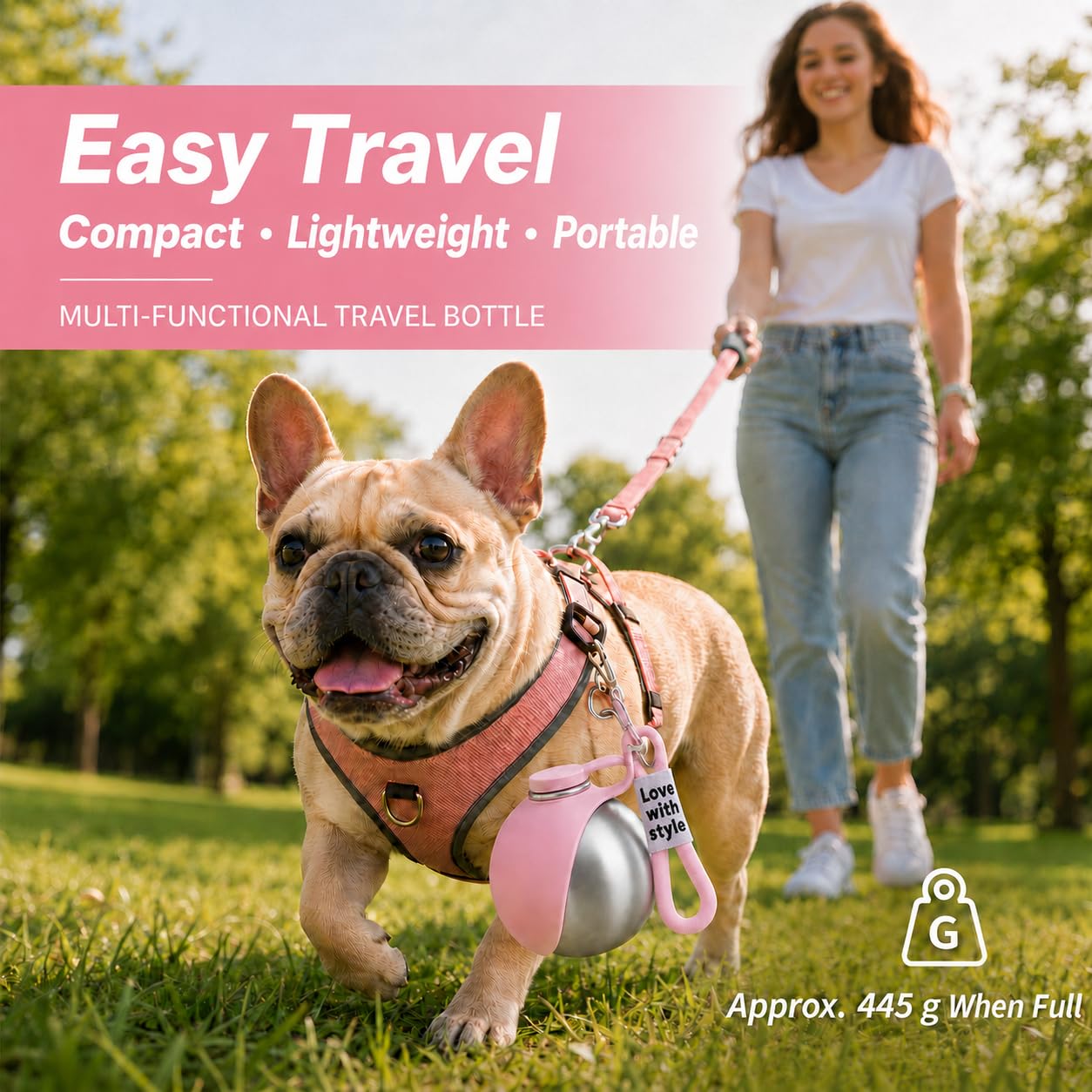 Portable Pet Dog Water Bottle