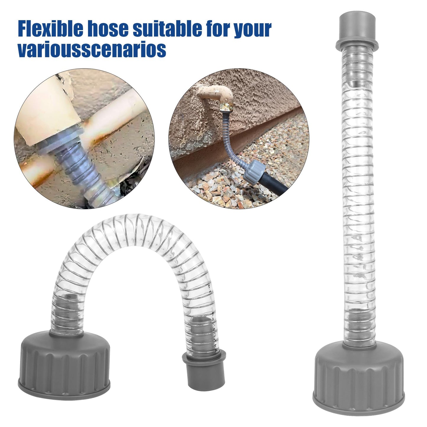 Drain Line Cleaner Tool for Wet Vac Attachment