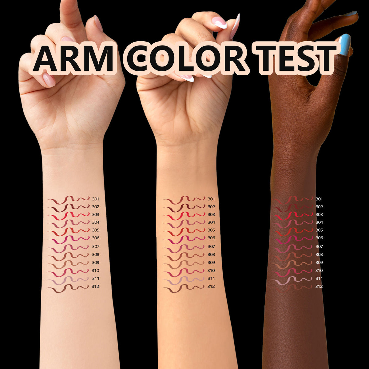 12 Colors Matte Lip Liner Set
