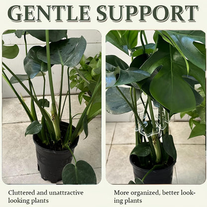 5-Pack Clear Flexible Plant Support Clips