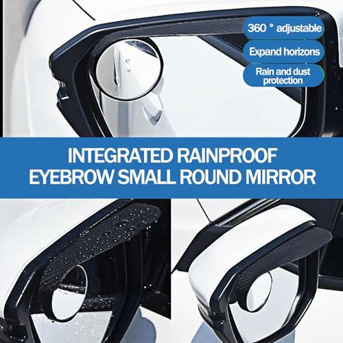 Wide Angle Mirror Rain Guard HD