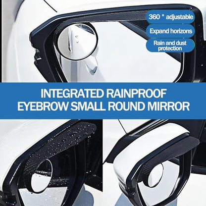 Wide Angle Mirror Rain Guard HD
