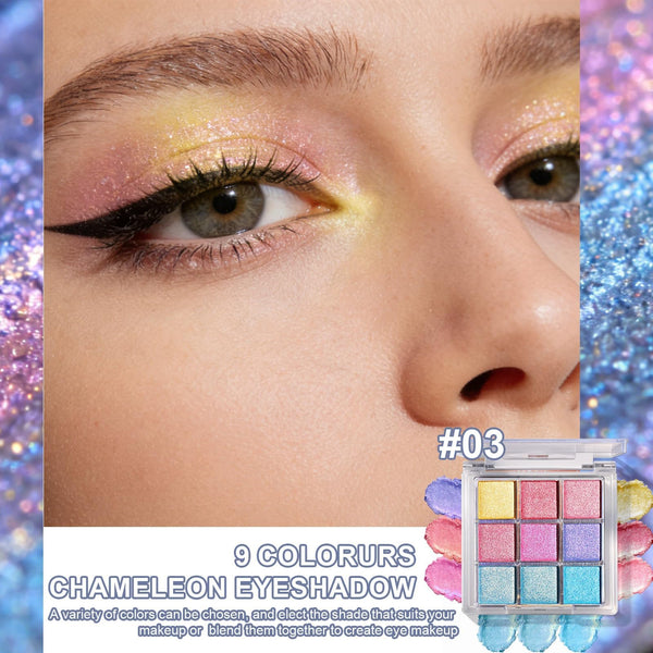 9 Colors Chameleon Eyeshadow Palette
