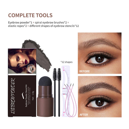 Eyebrow Stamp Stencil Kit