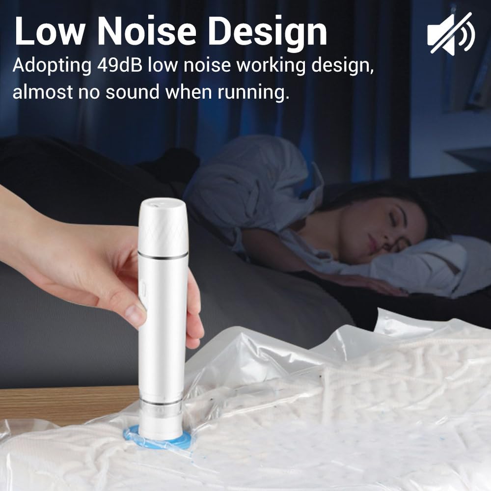 Mini Vacuum Sealer with  Reusable Vacuum Seal Bags