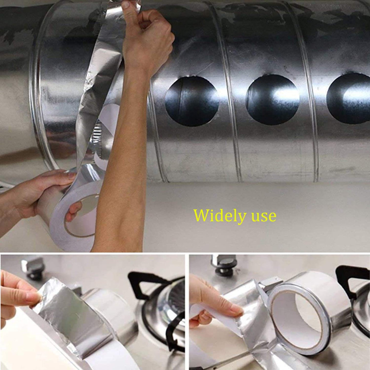4 Pcs Aluminum foil Duct Tape