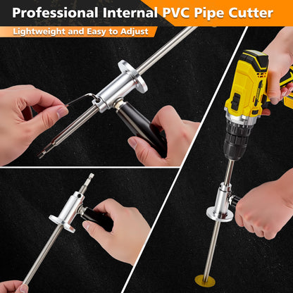 Internal/Inside PVC-ABS Pipe Cutter Tool for Drill