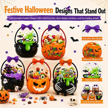 24 PCS Halloween Resealable Treat Candy Bags