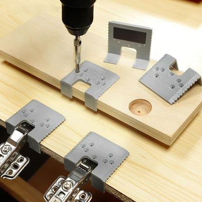 6 Pcs Magnetic Cabinet Door Hinge Spacer with Scale