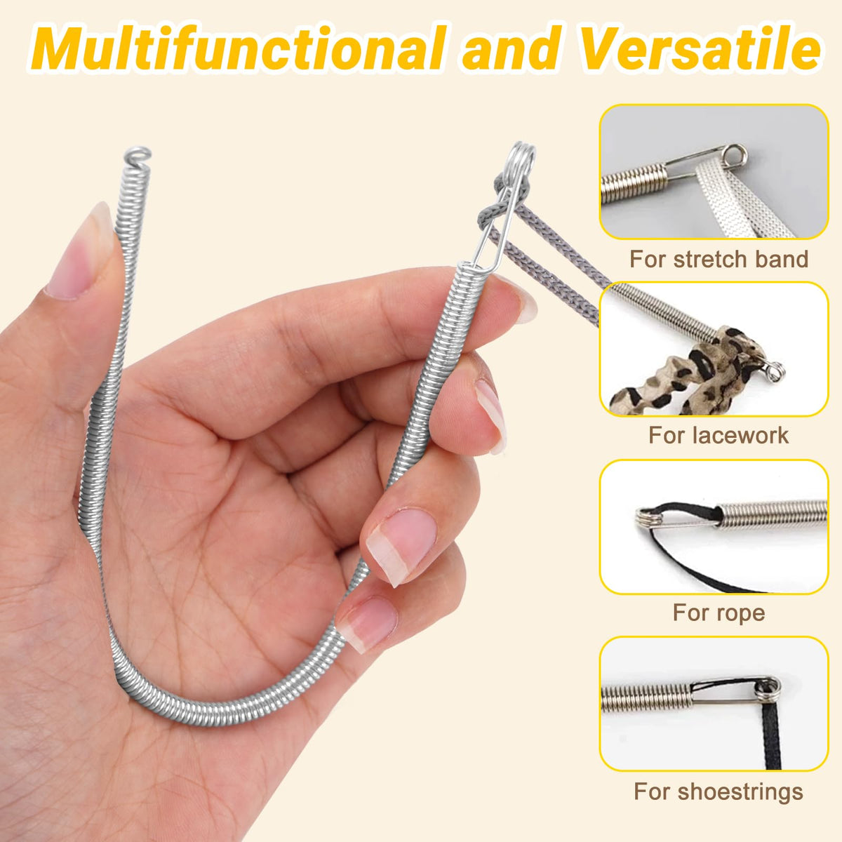 Efficient Drawstring Threader Rope Threaders