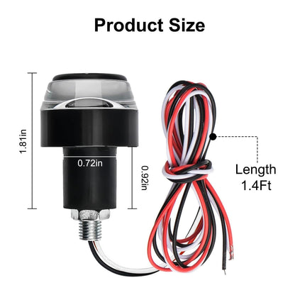 2PCS Motorcycle Turn Signal Light