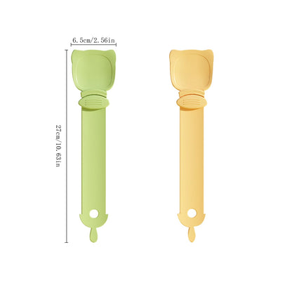 3 Pcs Cat Treat Spoon Squeeze