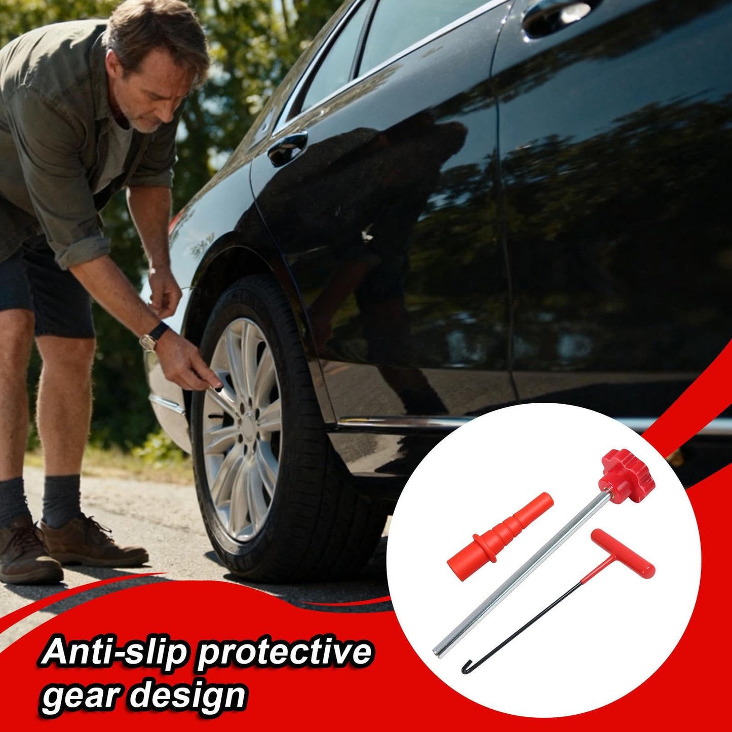3 Piece Quick Tire vallveCore Repair Set