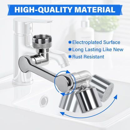 360° Rotating Faucet Extender with Adapter