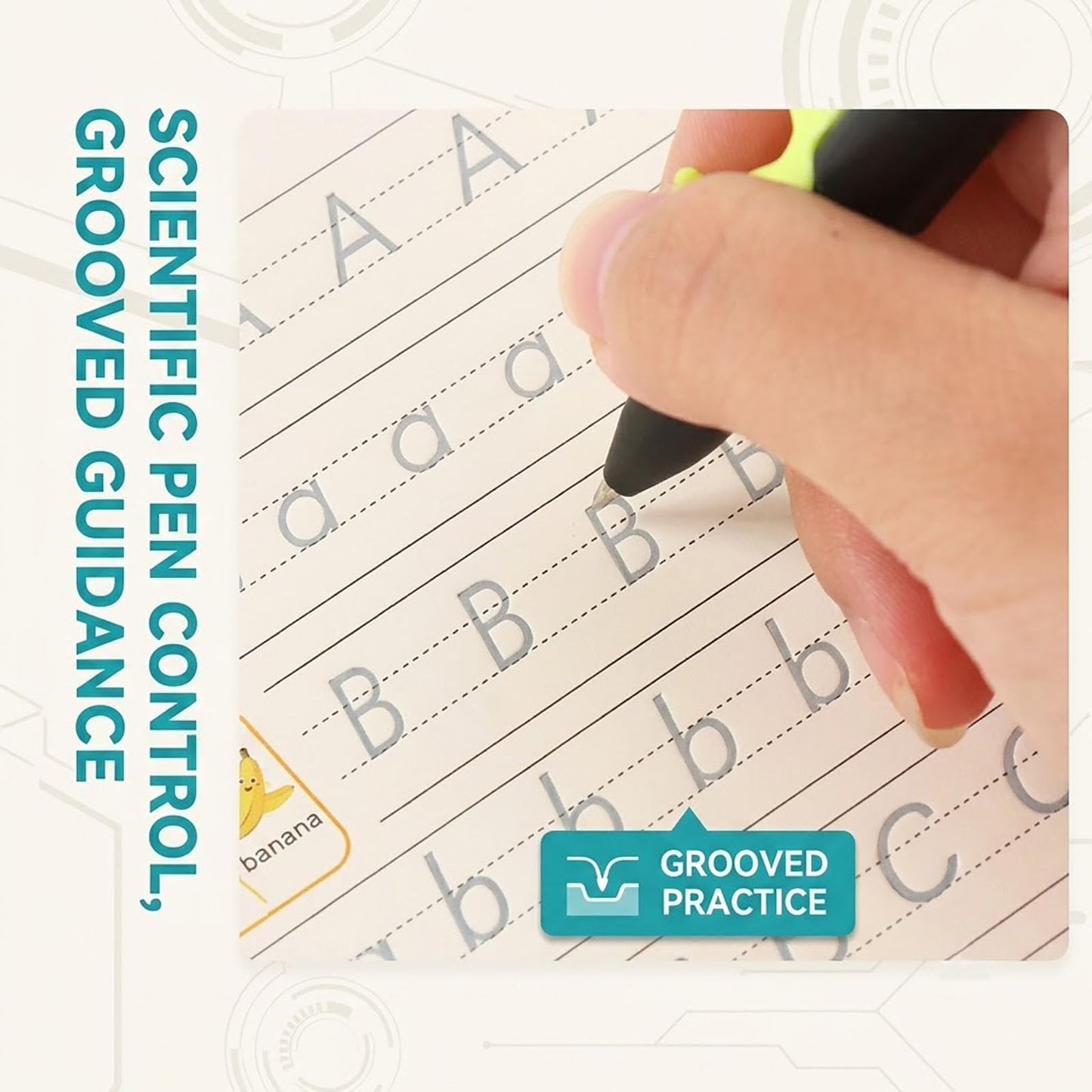 5 Reusable Magic Writing Book