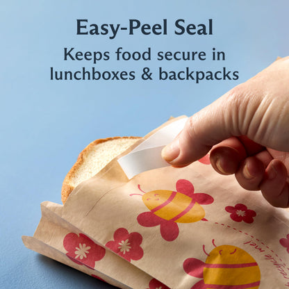 Recyclable Sealable Paper Sandwich Bags for Kids