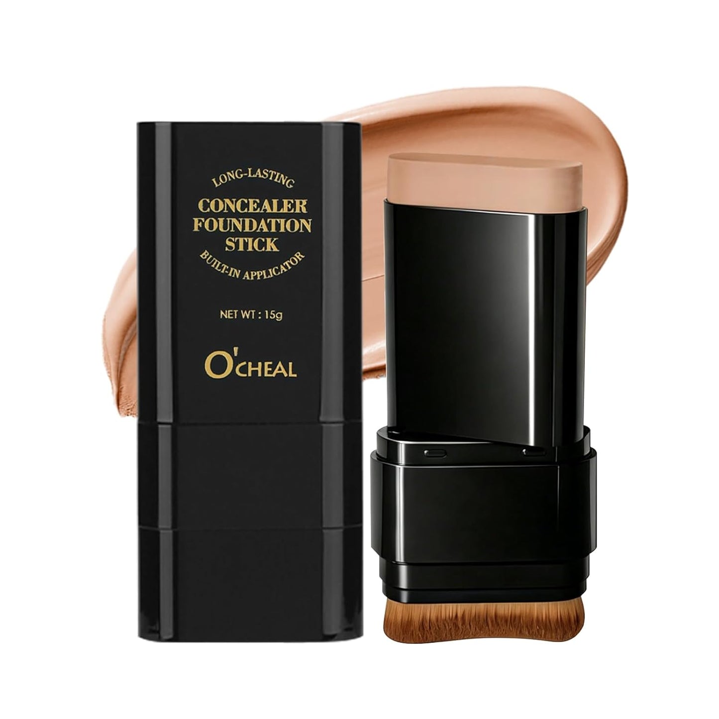 Concealer Foundation Stick with Brush for Even skin tone