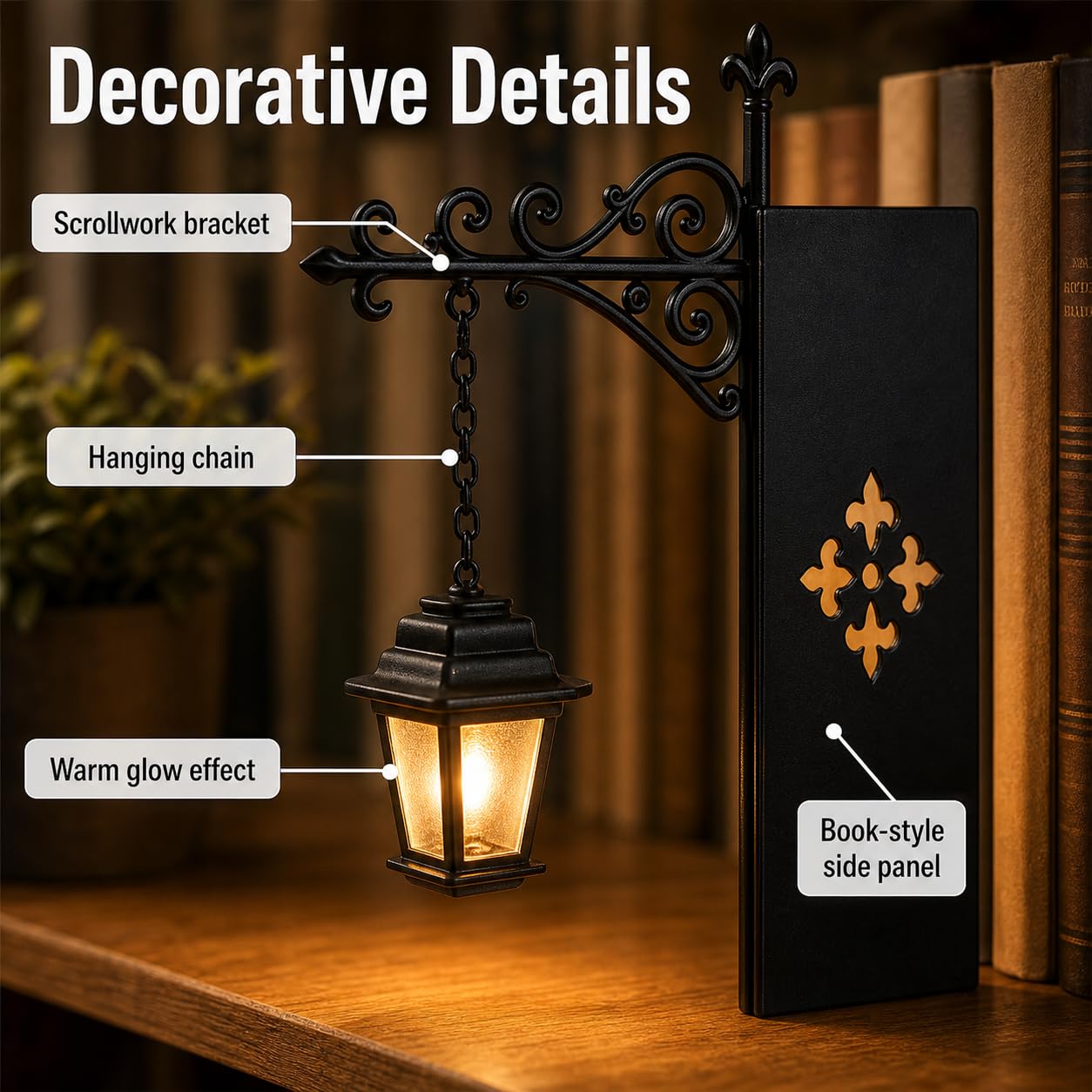 Mini Bookshelf Light