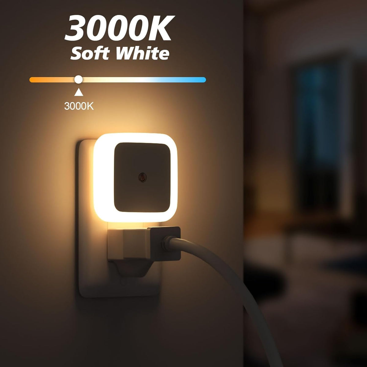 LED Night Lights Plug with Light Sensors