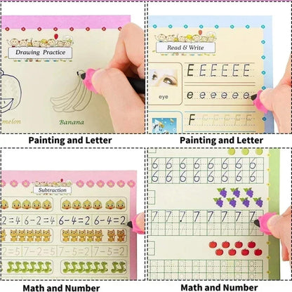 5 Reusable Magic Writing Book