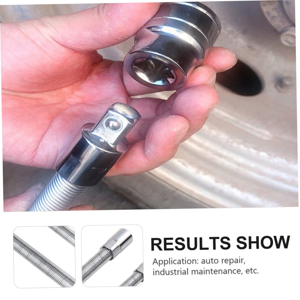 Flexible Spring Steel Bit Extension Rods Set for Electric Drill