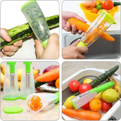Vegetable Peeler Fruit Peeler with Container Stainless