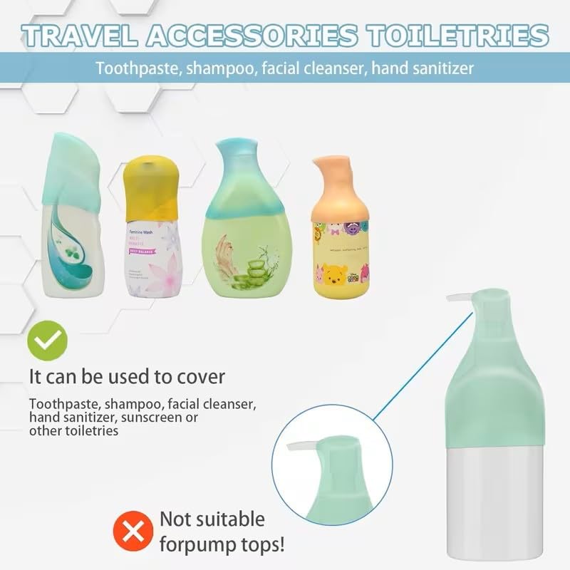 Leakproof Travel Sleeves Silicone Bottle Covers