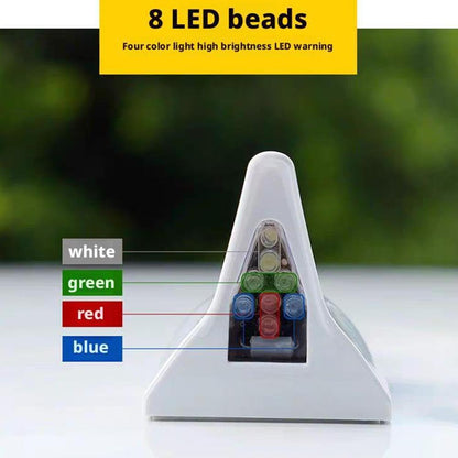 Shark Fin Solar Warning Light for Car