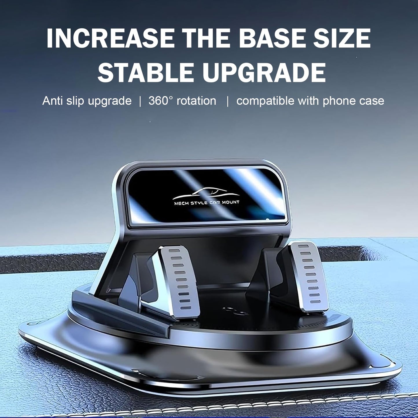 360° Rotatable Suction Car Phone Holder