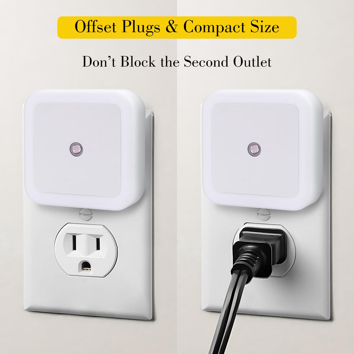 LED Night Lights Plug with Light Sensors